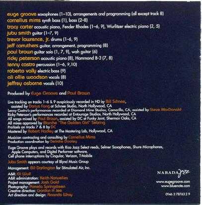 EugeGroove(尤金·格鲁夫)-2007-Born2Groove[FLAC]