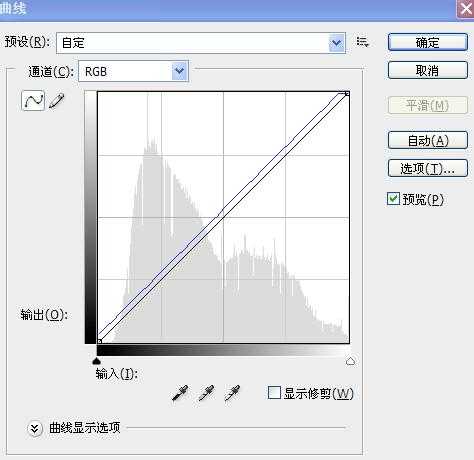 Photoshop将外景人物图片调成淡雅的青蓝色