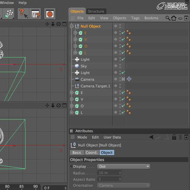 Photoshop和Cinem 4d将打造出漂亮红色的立体LOVE文字效果