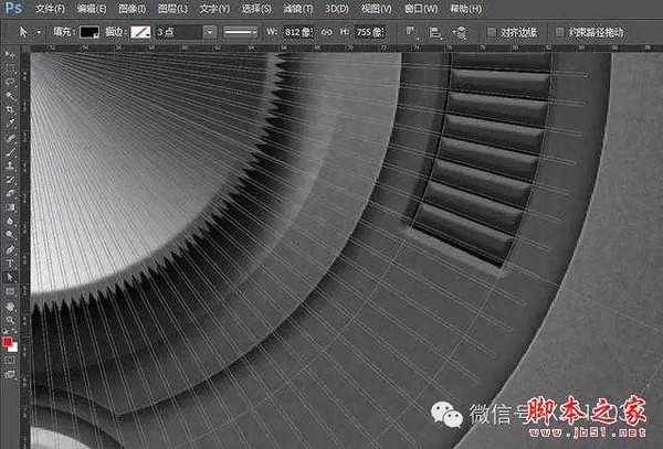 教你如何用PS制作出金属质感旋转按钮图片