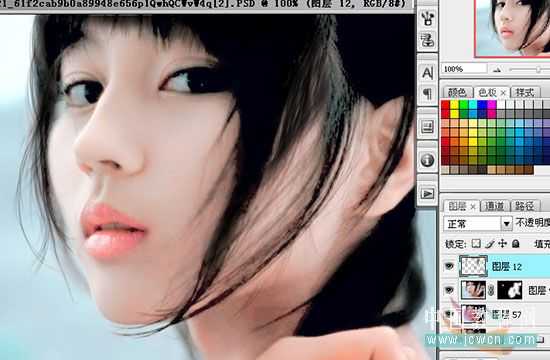 Photoshop 超强美化偏色的人物照片